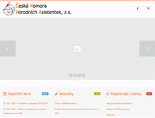 Tablet Screenshot of ckpa.cz